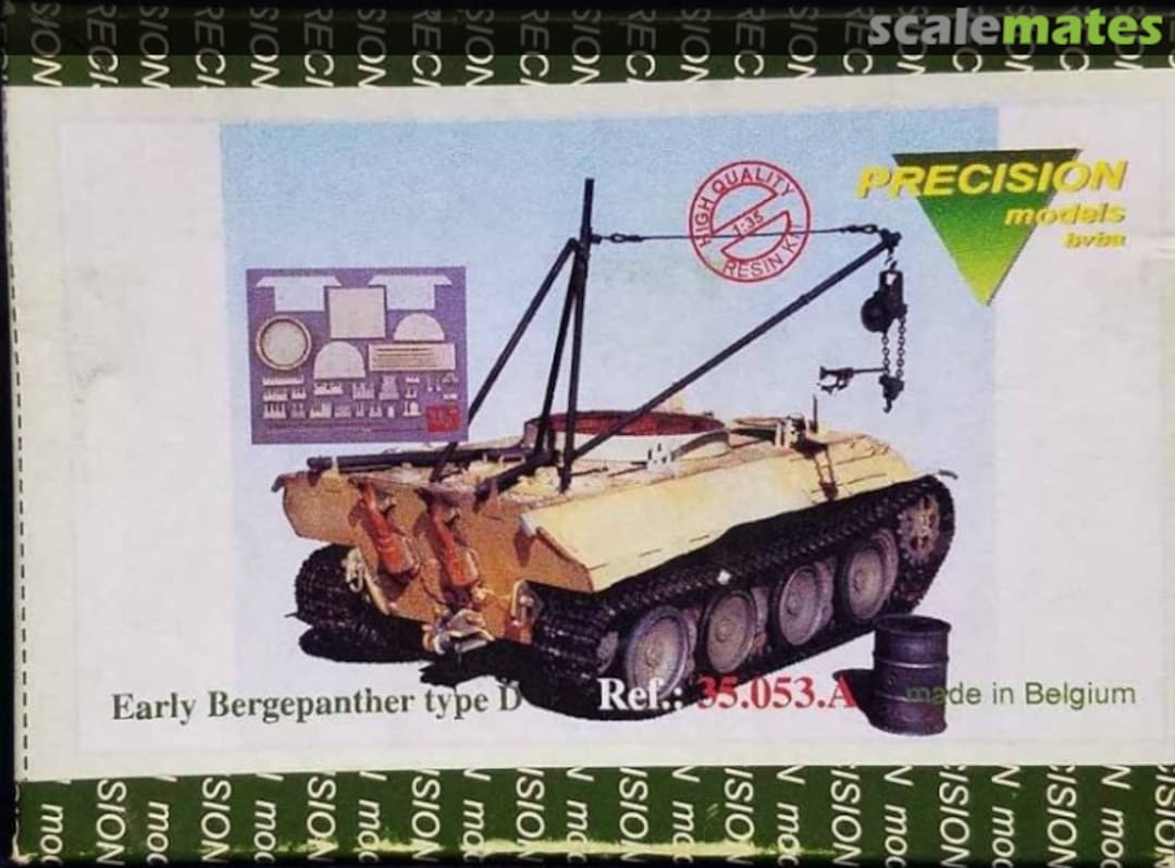 Boxart Early Bergepanther Ausf. D 35.053 Precision Models Boxart Early Bergepanther Ausf. D 35.053 Precision Models