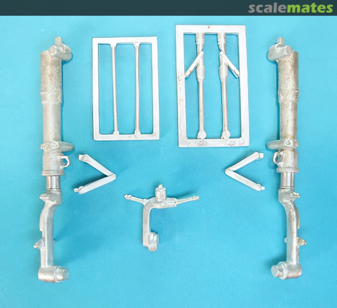 Boxart P-47D Thunderbolt Landing Gear 24007 Scale Aircraft Conversions