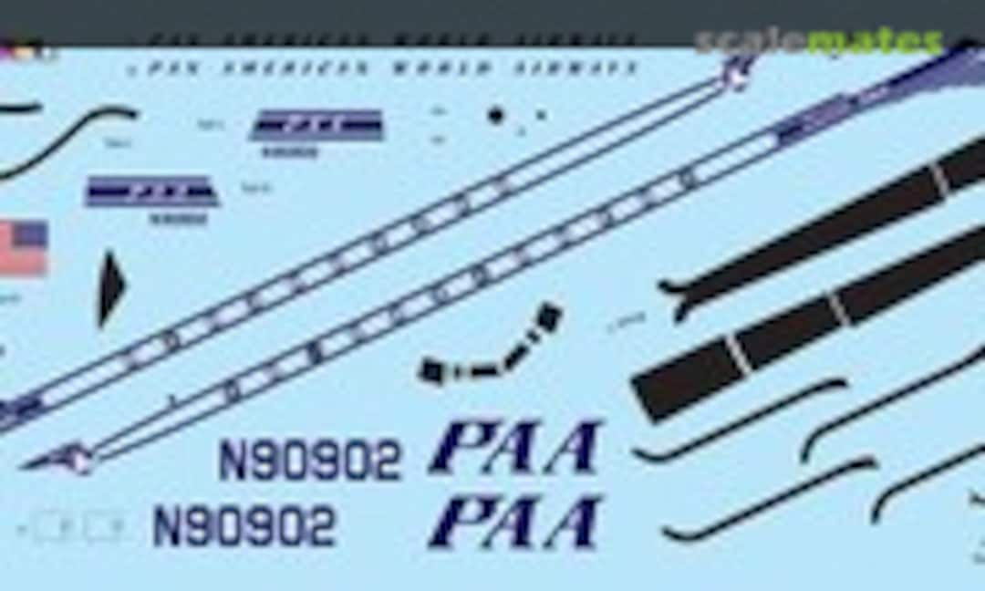 1:144 DC-4 Pan American (Del) (Vintage Flyer Decals VFD144-158)