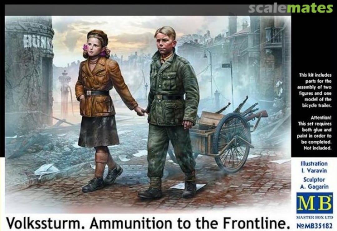 Boxart Volkssturm. Ammunition to the Frontline MB35182 Master Box Boxart Volkssturm. Ammunition to the Frontline MB35182 Master Box