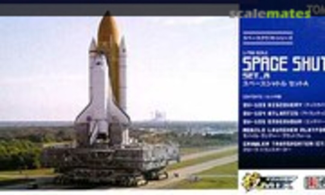 1:700 Space Shuttle Set A (Painted) (Tomytec SC01)