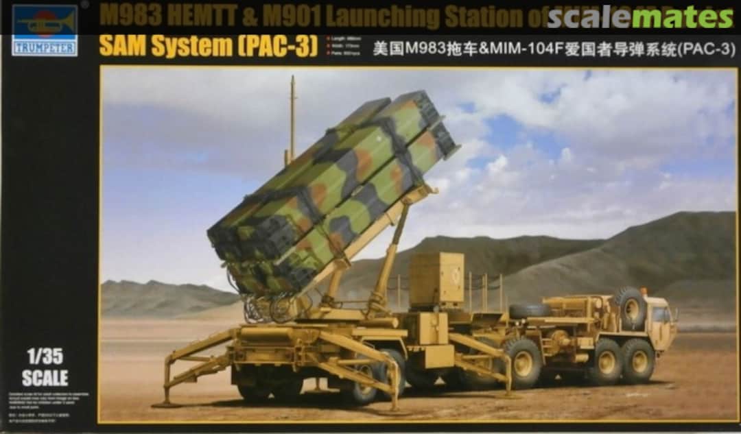 Boxart M983 HEMTT & M901 Launching Station of MIM-104F 01037 Trumpeter Boxart M983 HEMTT & M901 Launching Station of MIM-104F 01037 Trumpeter