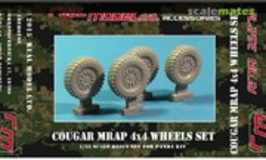 1:35 Cougar MRAP 4X4 Wheels Set (Real Model 35278)