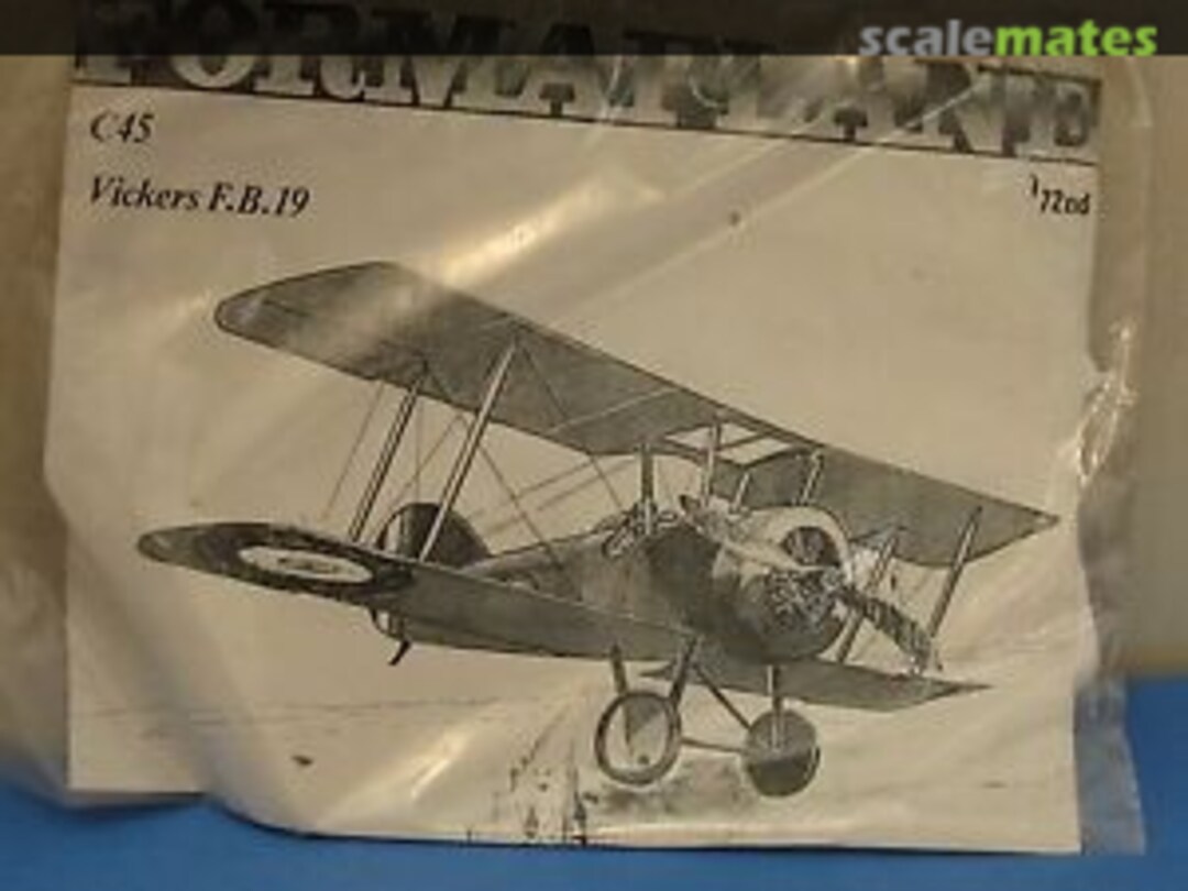 Boxart Vickers F.B.19 C45 Formaplane Boxart Vickers F.B.19 C45 Formaplane