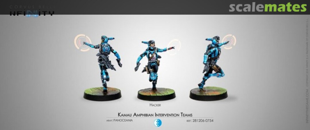 Boxart KAMAU AMPHIBIAN INTERVENTION TEAMS (HACKER) 281206-0754 Corvus Belli Boxart KAMAU AMPHIBIAN INTERVENTION TEAMS (HACKER) 281206-0754 Corvus Belli