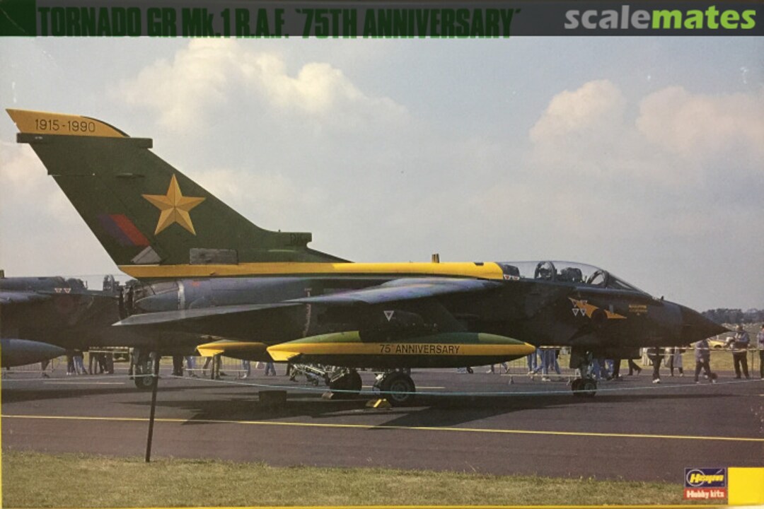 Boxart Tornado GR Mk.1 RAF `75th Anniversary´ SP36 Hasegawa Boxart Tornado GR Mk.1 RAF `75th Anniversary´ SP36 Hasegawa