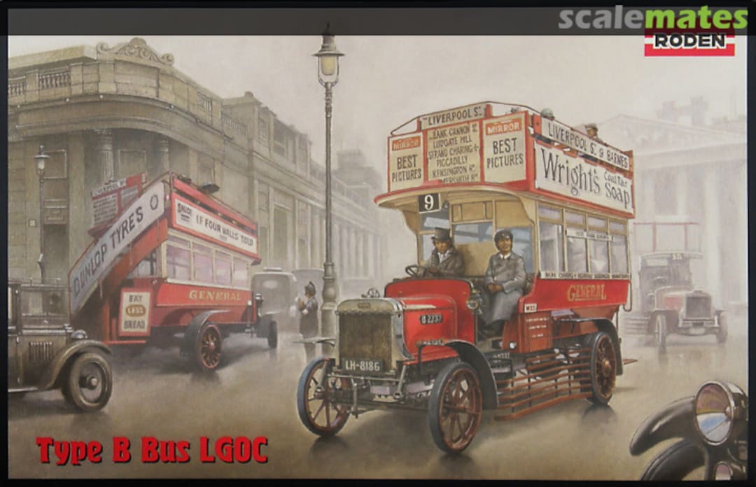 Boxart LGOC B-Type Bus 739 Roden Boxart LGOC B-Type Bus 739 Roden