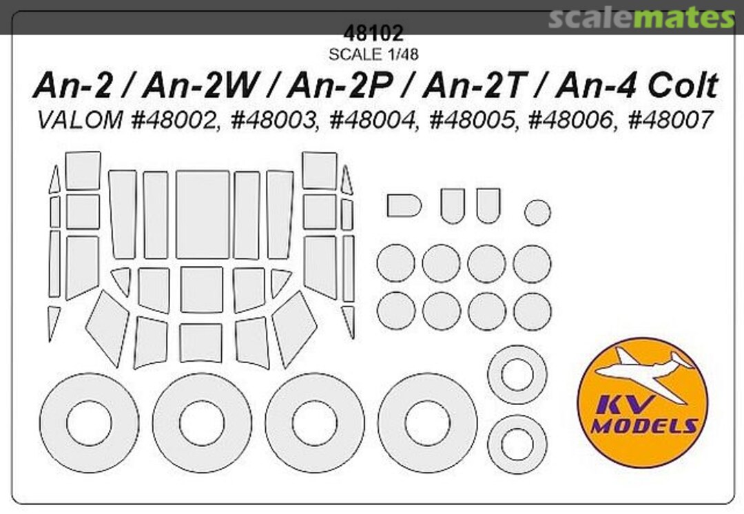 Boxart An-2 / An-2V / An-2P / An-2T / An-4 Colt 48102 KV Models