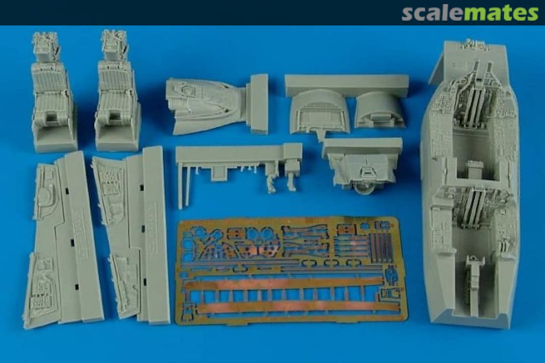 Boxart F-14A Tomcat cockpit set 4523 Aires Boxart F-14A Tomcat cockpit set 4523 Aires