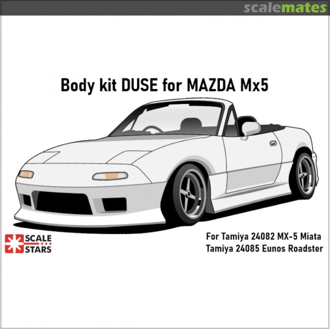 Boxart Body kit DUSE for MAZDA MX5 S124-115 Scale Stars Boxart Body kit DUSE for MAZDA MX5 S124-115 Scale Stars