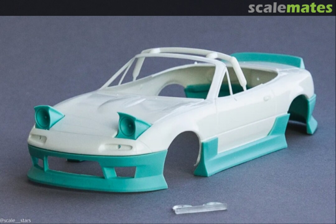 Contents Body kit DUSE for MAZDA MX5 S124-115 Scale Stars Contents Body kit DUSE for MAZDA MX5 S124-115 Scale Stars