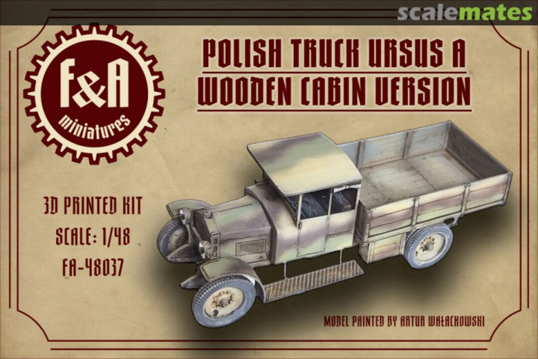Boxart Ursus A Wooden Cab FA-48037 F&A Miniatures Boxart Ursus A Wooden Cab FA-48037 F&A Miniatures
