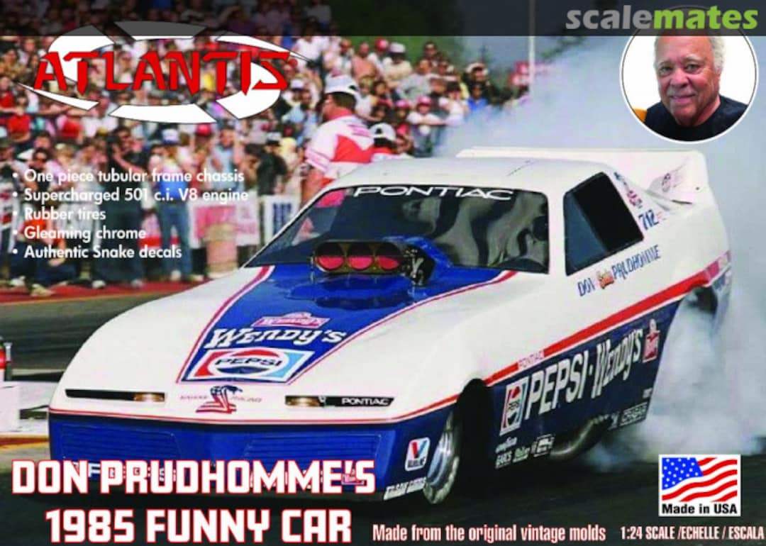 Boxart Don Prudhomme's 1985 Funny Car M2711 Atlantis Boxart Don Prudhomme's 1985 Funny Car M2711 Atlantis