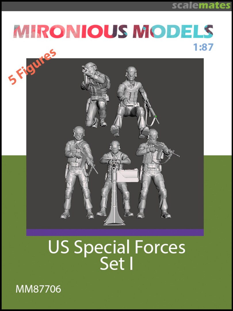 Boxart US Special Forces Set I MM87706 Mironious Models Boxart US Special Forces Set I MM87706 Mironious Models