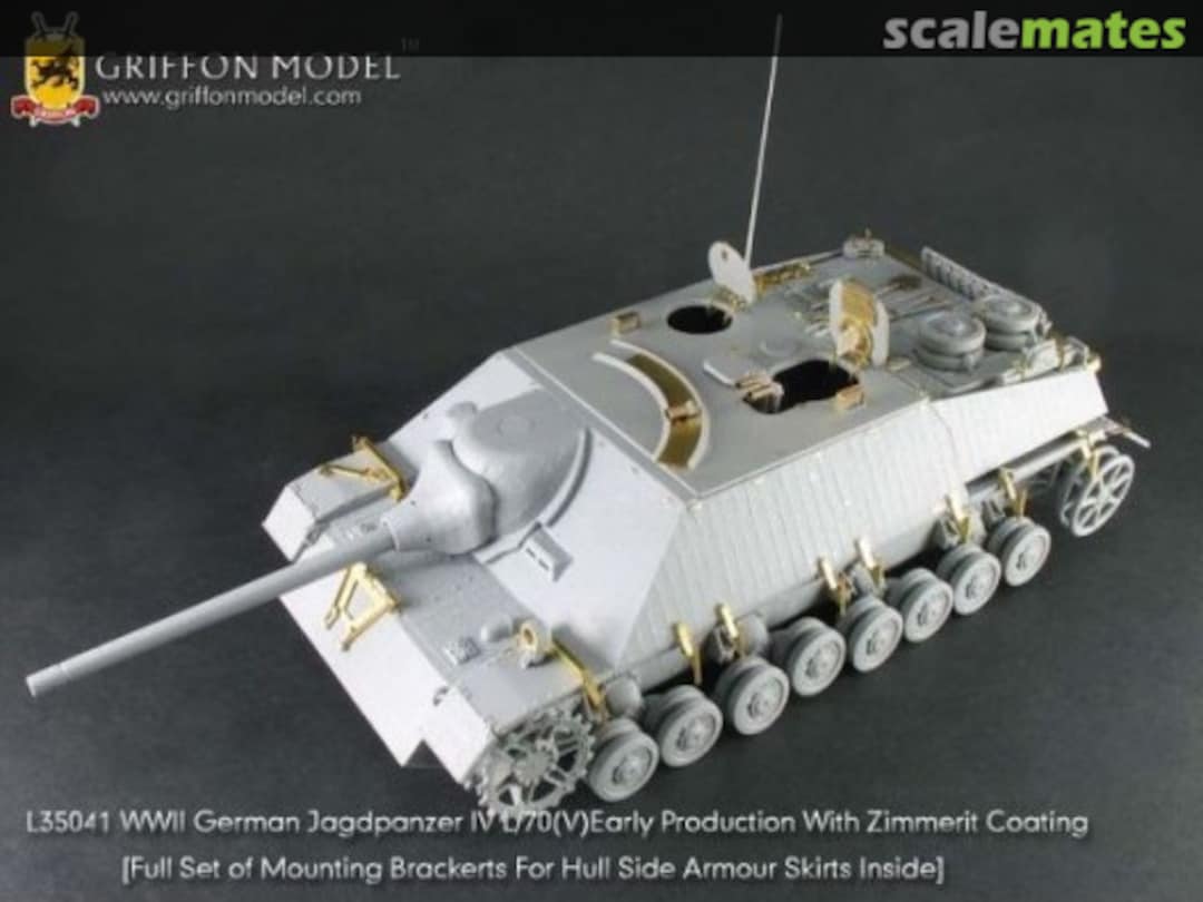 Boxart Jagdpanzer IV L/70(V) Early Production with Zimmerit Coating - Basic Set L35041 Griffon Model Boxart Jagdpanzer IV L/70(V) Early Production with Zimmerit Coating - Basic Set L35041 Griffon Model