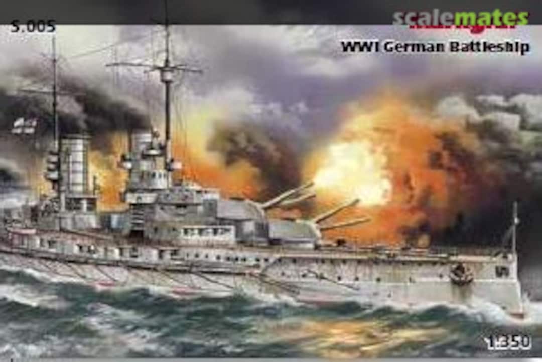 Boxart Markgraf WWI German Battleship S.005 ICM