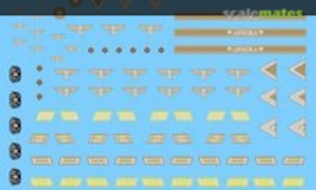 1:35 Afrika Korps Heer uniform patches for reconnaissance troops (Archer FG35052D) FG35052D