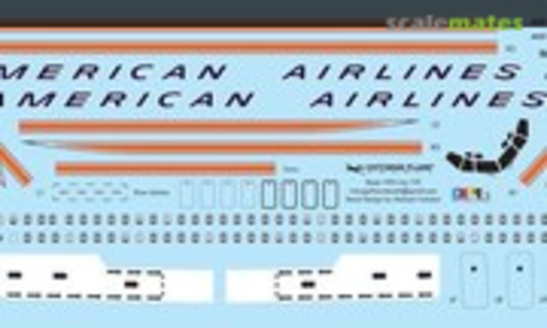 1:100 707-323C AA (Delivery) (Vintage Flyer Decals VFD100-170) VFD100-170
