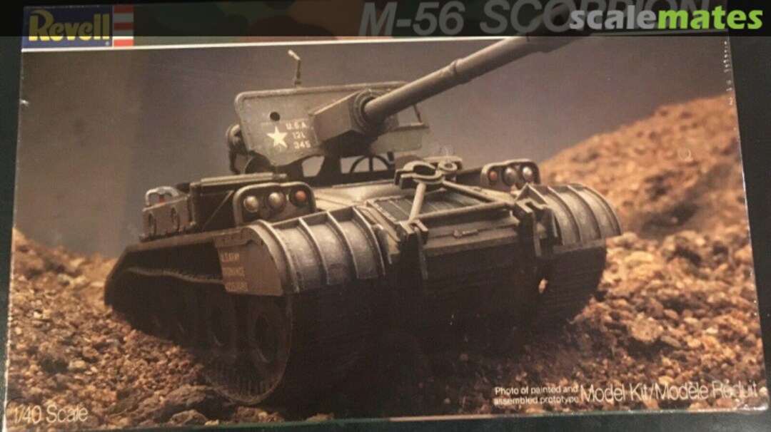 Boxart M-56 Scorpion 8300 Revell Boxart M-56 Scorpion 8300 Revell