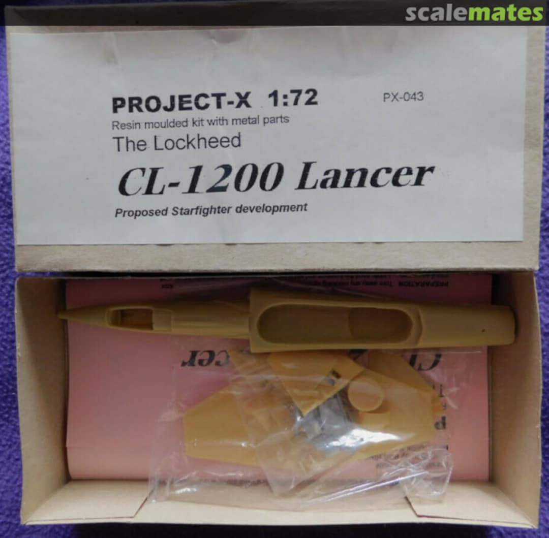 Contents The Lockheed CL-1200 Lancer PX-043 Project-X Contents The Lockheed CL-1200 Lancer PX-043 Project-X