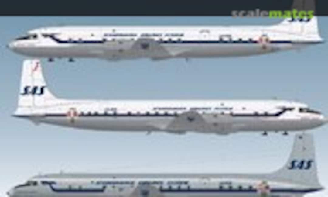 1:144 SAS Douglas DC-7C (Lima November Decals LN144-519) LN144-519