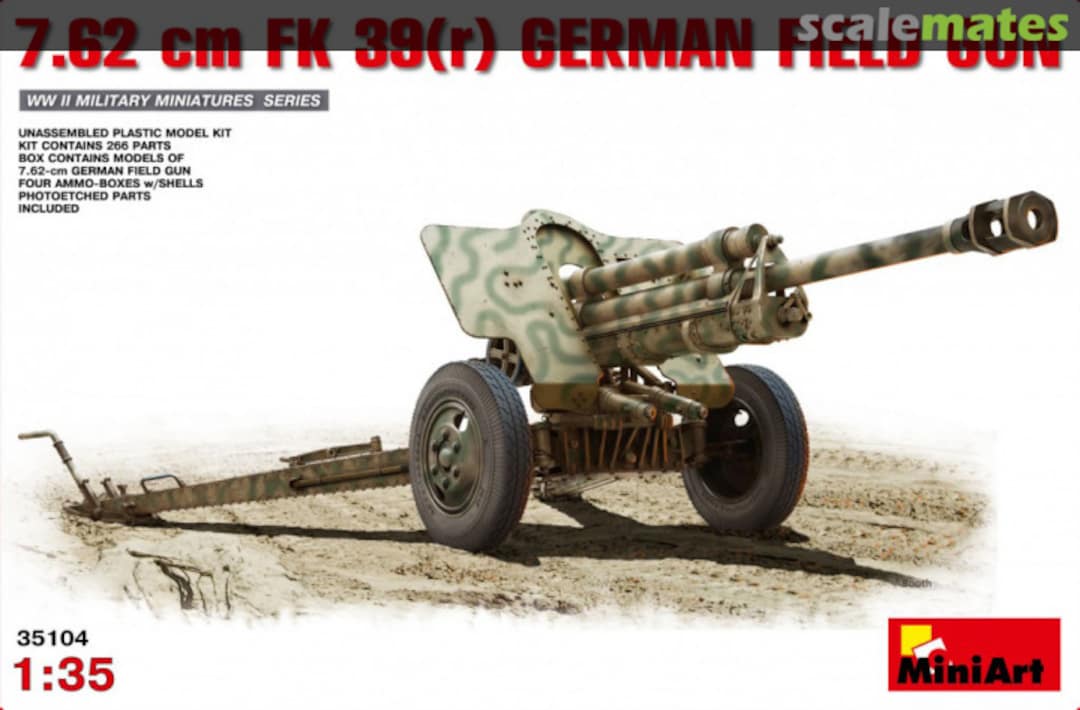 Boxart 7.62cm FK 39(r) 35104 MiniArt Boxart 7.62cm FK 39(r) 35104 MiniArt