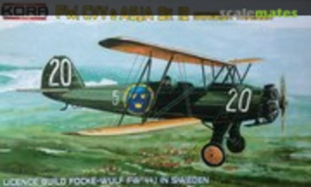 1:72 FW, CVV &amp; ASJA Sk 12 Swedish Trainer (Kora Models KPK72040)