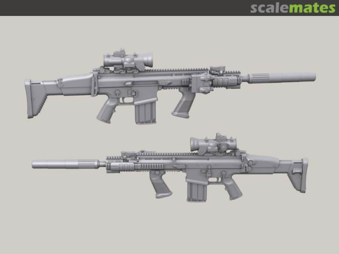 Boxart FN SCAR MK17 Set LF3D011 Legend Productions Boxart FN SCAR MK17 Set LF3D011 Legend Productions