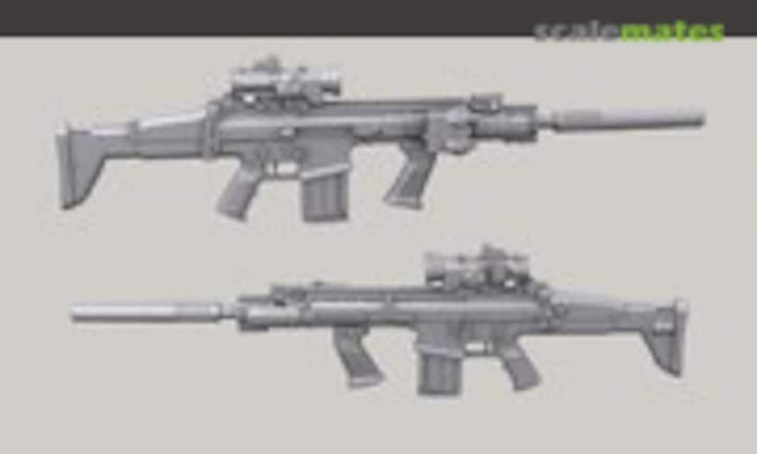 1:35 FN SCAR MK17 Set (Legend Productions LF3D011) LF3D011
