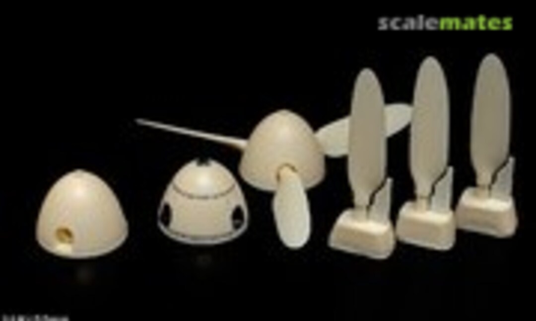 1:32 Bf109G-2/3/4/5/6/8/14 Spinner and Prop Blades (A.M.U.R. Reaver RC3206) RC3206