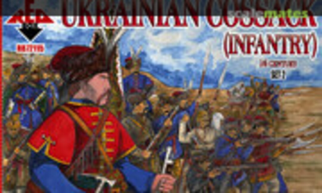 1:72 Ukrainian Cossack Infantry Set 2 (Red Box RB72115) RB72115