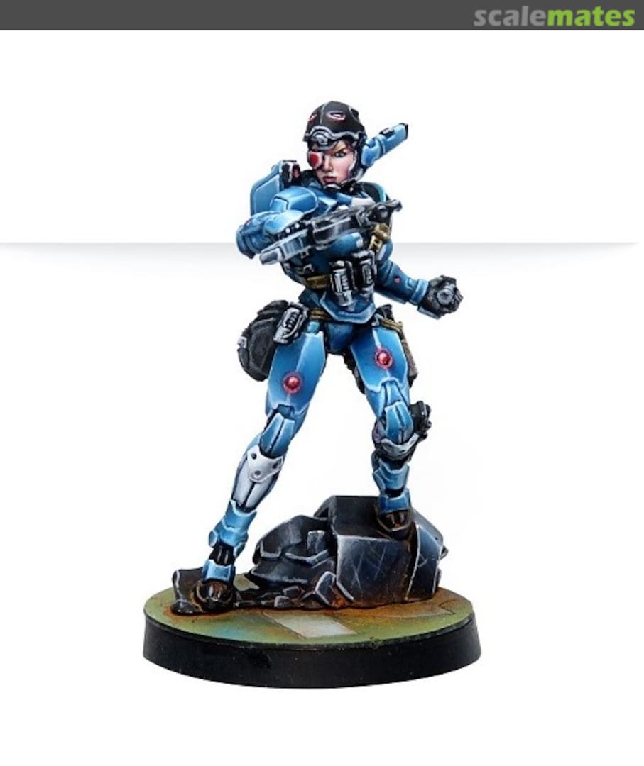 Boxart PATSY GARNETT, ORC TROOPS VARUNA DIV. NCO (SUBMACHINE GUN) 281209-0769 Corvus Belli Boxart PATSY GARNETT, ORC TROOPS VARUNA DIV. NCO (SUBMACHINE GUN) 281209-0769 Corvus Belli