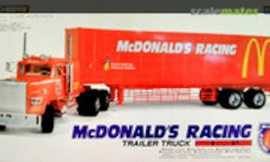 1:28 McDonald's Racing Mack Super Liner Trailer Truck (IMAI )