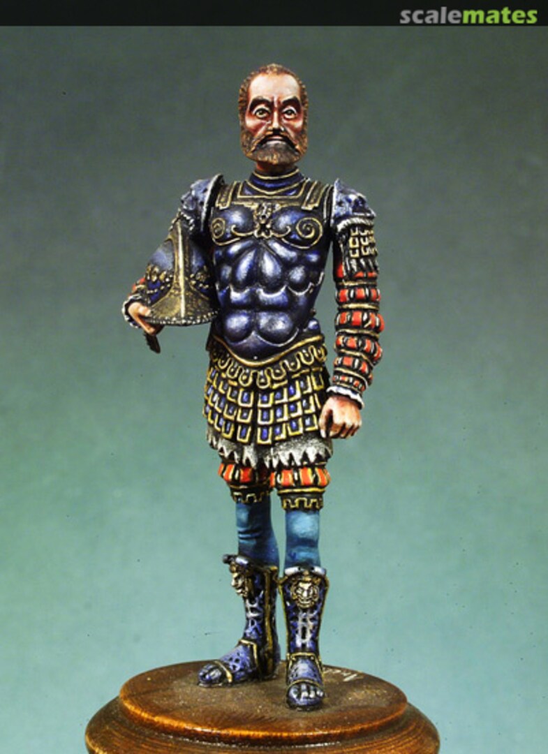 Boxart Emperor Charles V with Roman Armour S2-F05 Andrea Miniatures Boxart Emperor Charles V with Roman Armour S2-F05 Andrea Miniatures