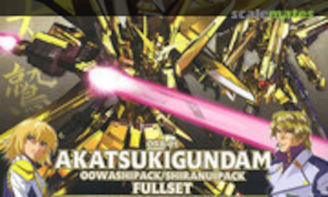 1:100 ORB-01 Akatsuki Gundam Oowashi Pack / Shiranui Pack Full Set (Bandai Spirits 5056816) 5056816