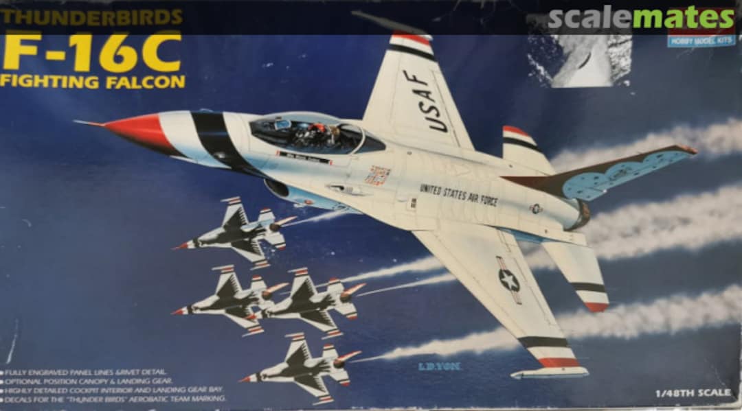 Boxart Thunderbirds F-16C 1695 Academy Boxart Thunderbirds F-16C 1695 Academy