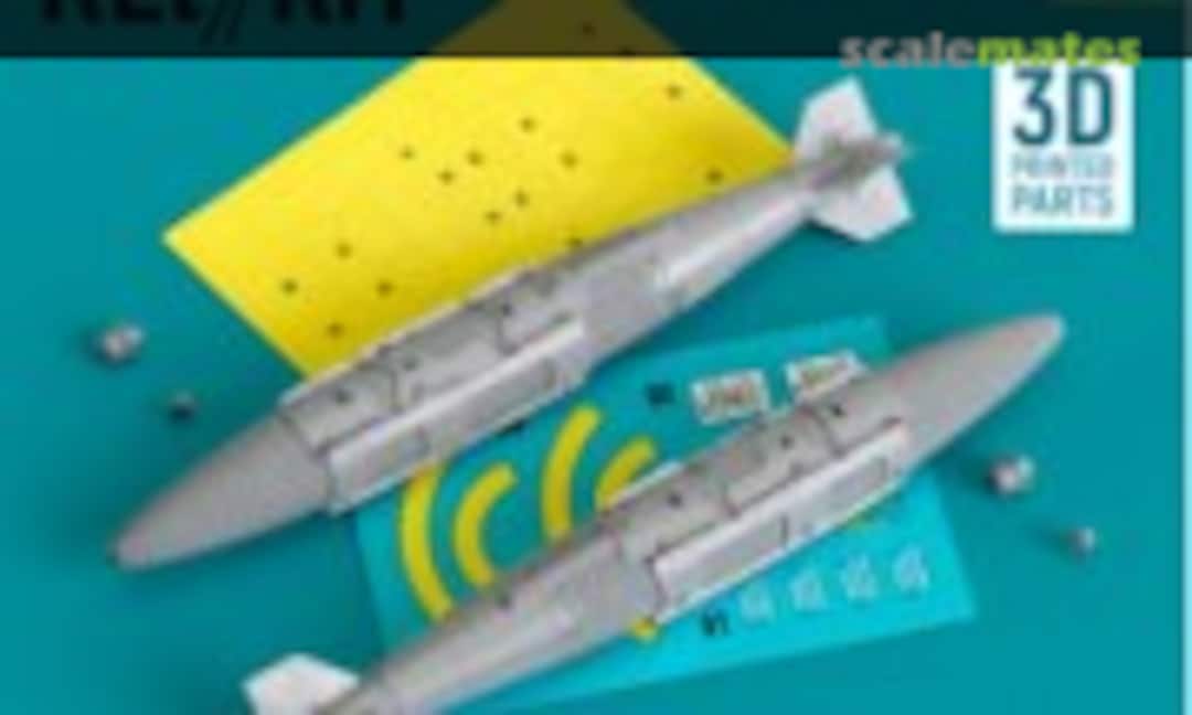 1:32 GBU-31 (V) 2/B thermally protected bombs U.S. Navy (2 pcs) (ResKit RS32-0464) RS32-0464