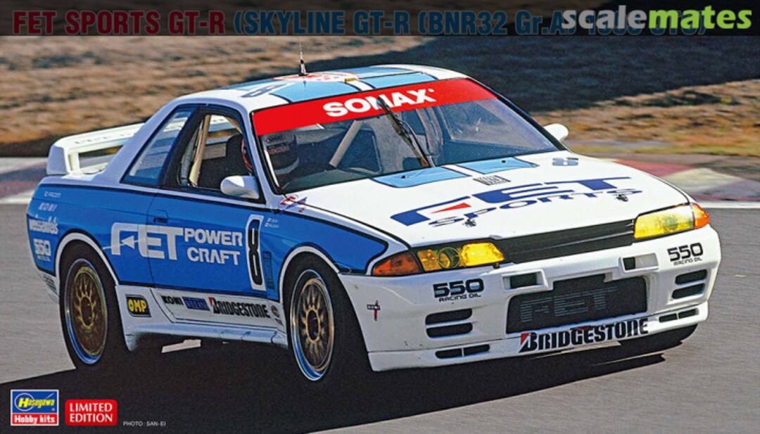 Boxart FET Sports GT-R (Skyline GT-R [BNR32 Gr.A] 1993 JTC) 20723 Hasegawa