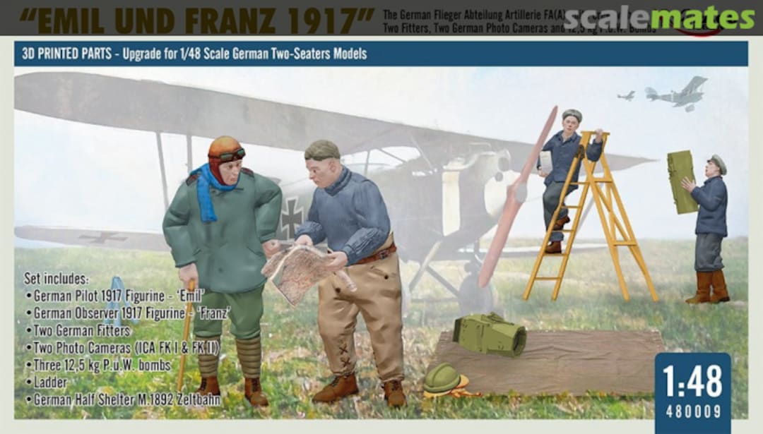 Boxart "Emil und Franz 1917" 480009 Mirage Hobby Boxart "Emil und Franz 1917" 480009 Mirage Hobby