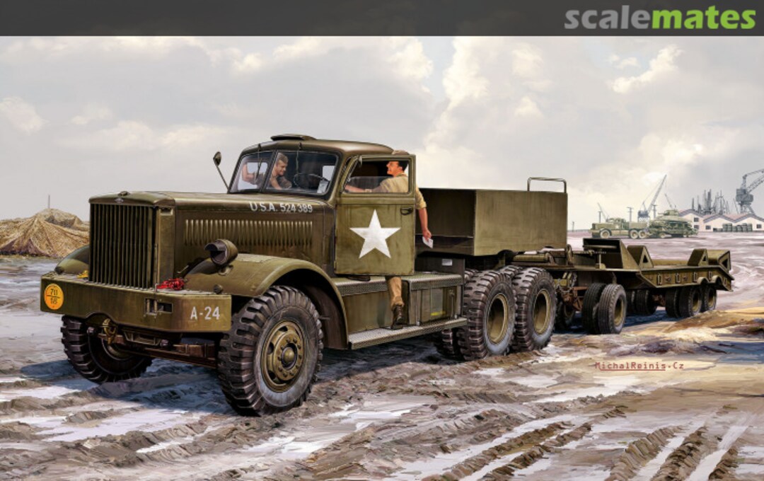 Boxart M19 Tank Transporter 63364 Revell Boxart M19 Tank Transporter 63364 Revell