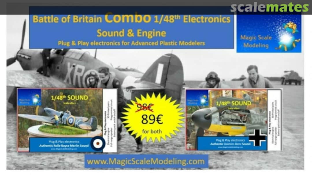 Boxart Battle of Britain Combo - Engine sounds MSM-070 Magic Scale Modeling