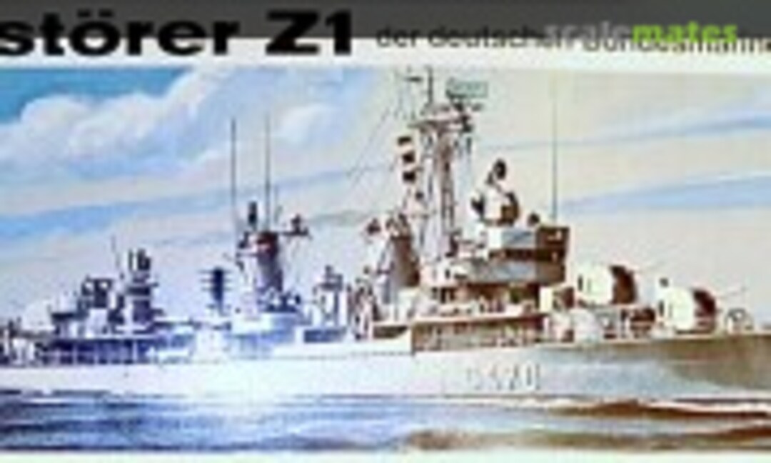 1:301 Zerstörer Z1 (Revell H305-0350) H305-0350