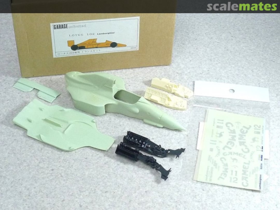 Boxart LOTUS 102B Lamborghini transkit Garage Unlimited Boxart LOTUS 102B Lamborghini transkit Garage Unlimited