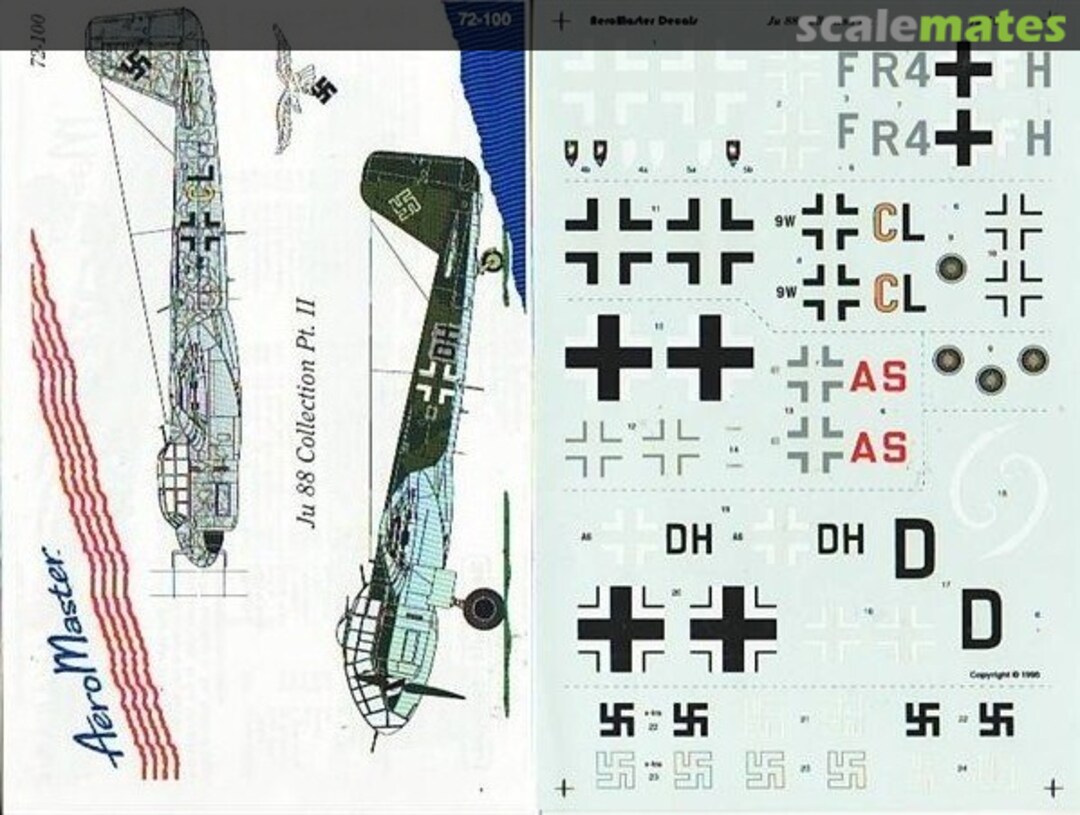 Boxart Ju 88 Collection Pt. II 72-100 AeroMaster Boxart Ju 88 Collection Pt. II 72-100 AeroMaster