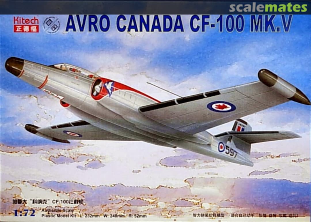 Boxart Avro Canada CF-100 Mk.V 3210 Kitech Boxart Avro Canada CF-100 Mk.V 3210 Kitech