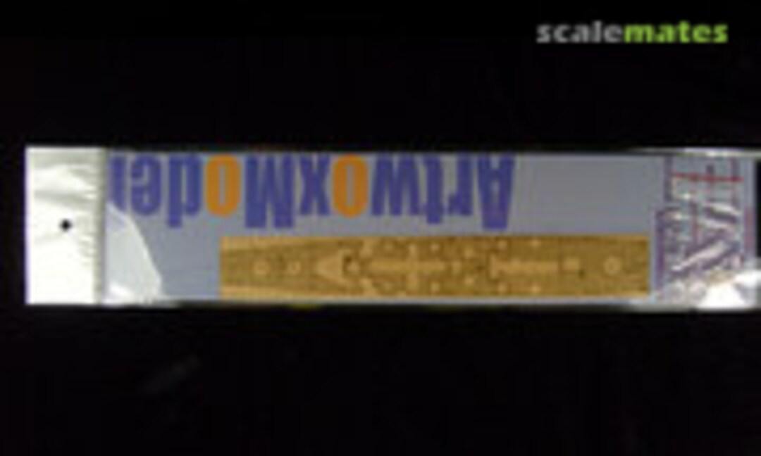 1:700 USS Pittsburgh CA-72 Wooden Deck (Natural) for Trumpeter kit #05726 (ArtwoxModel AW20069) AW20069