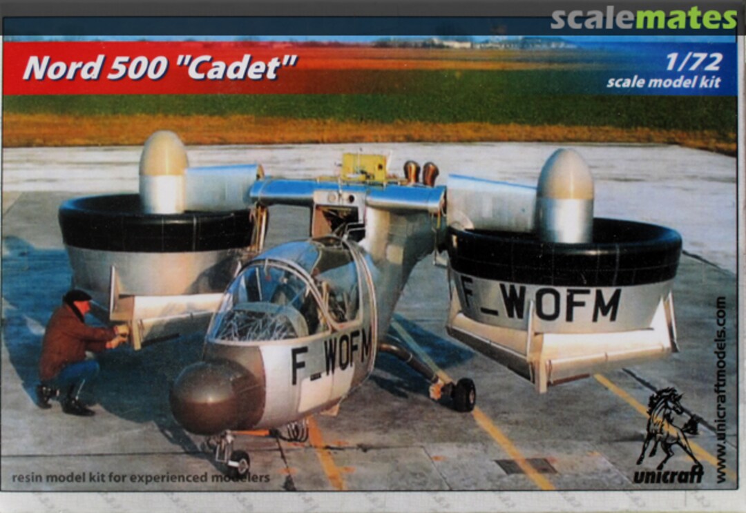 Boxart Nord 500 "Cadet" Unicraft Models Boxart Nord 500 "Cadet" Unicraft Models