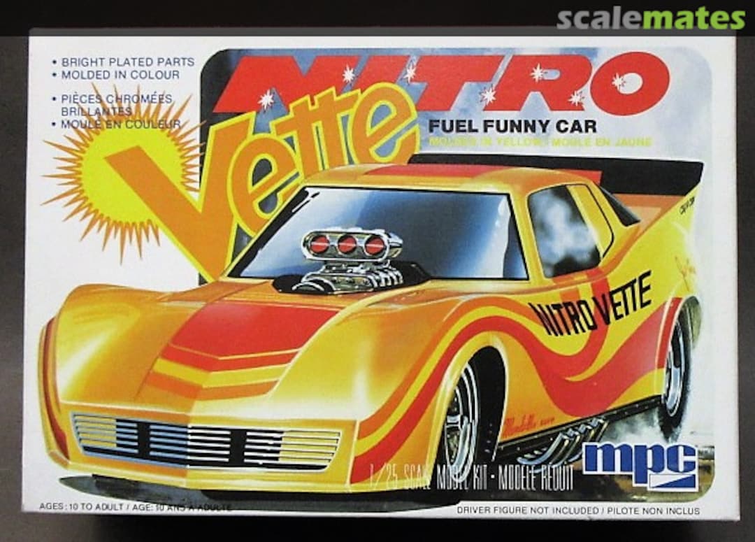Boxart Nitro Vette 1-701 MPC Boxart Nitro Vette 1-701 MPC