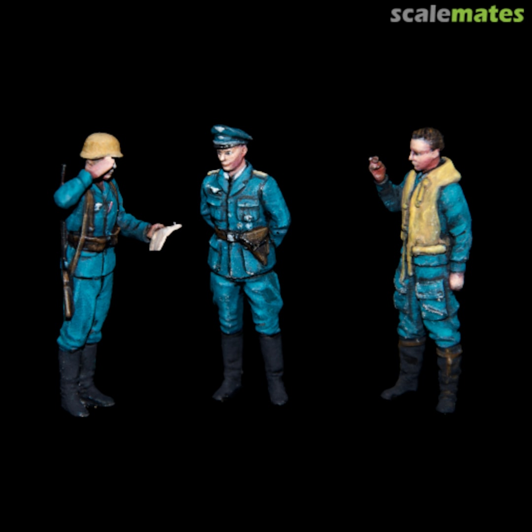 Boxart Luftwaffe officers F72021 White Stork Miniatures Boxart Luftwaffe officers F72021 White Stork Miniatures