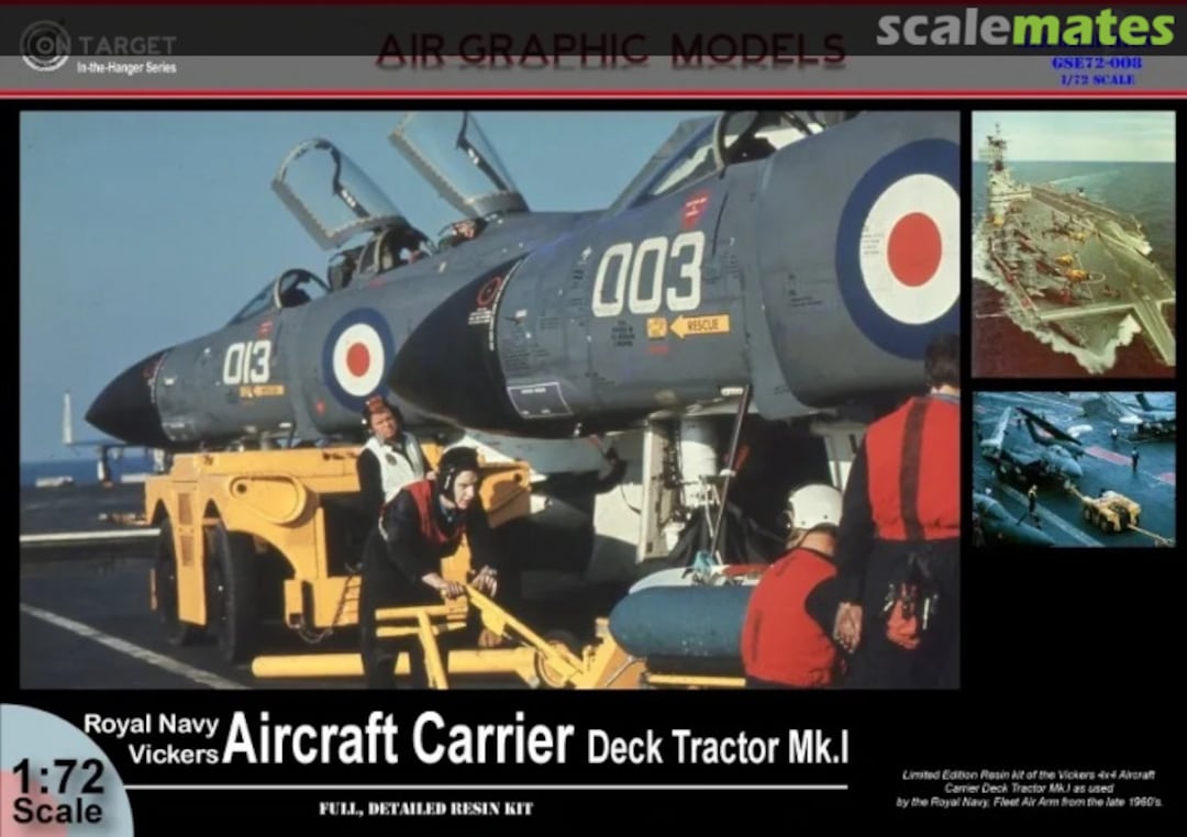 Boxart Vickers Mk.I 4x4 Deck Tractor GSE-008 Air-Graphics Models Boxart Vickers Mk.I 4x4 Deck Tractor GSE-008 Air-Graphics Models